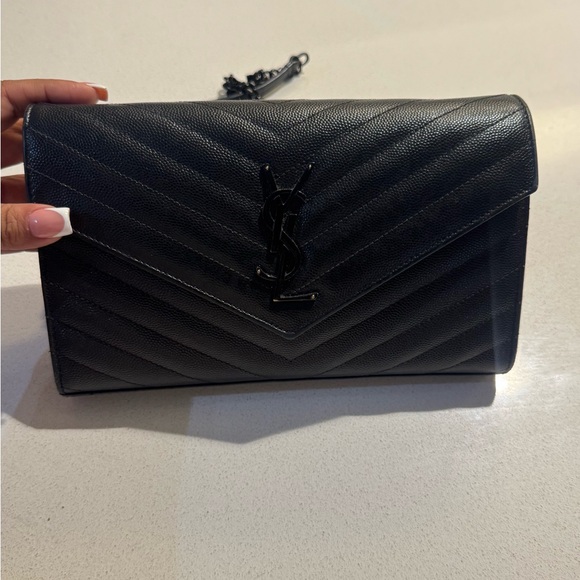 Saint Laurent Black Crossbody Bag - Picture 1 of 5